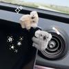 Peluche Carino Koala Decorazione Interno Auto Schermo di Controllo Specchietto Retrovisore Auto Clip per Card Parasole Regalo Accessori Auto