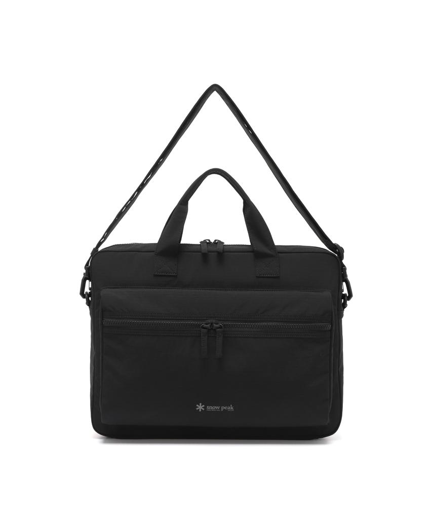 Snowpeak Apparel Dual-Tech Utility Middle Tote Bag 8.5L (S26Suftb38) Black