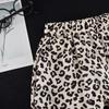 Boys' 2026 Summer Leopard Print Shirt & Pants Set – Stylish Short-Sleeve Two-Piece Outfit