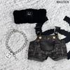 New 17cm Bubu Doll Trendy Spy Overalls with Headband & Headphones for First, Second, and Third Generation Dolls