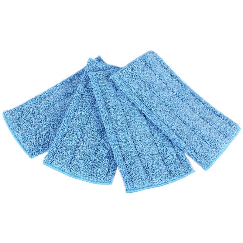 

AD23 - Насадки для швабры для уборки пыли для Swiffer Wetjet, многоразовые насадки для швабры для Swiffer Wetjet, бытовые запчасти для подметальной машины, 4 шт. синий