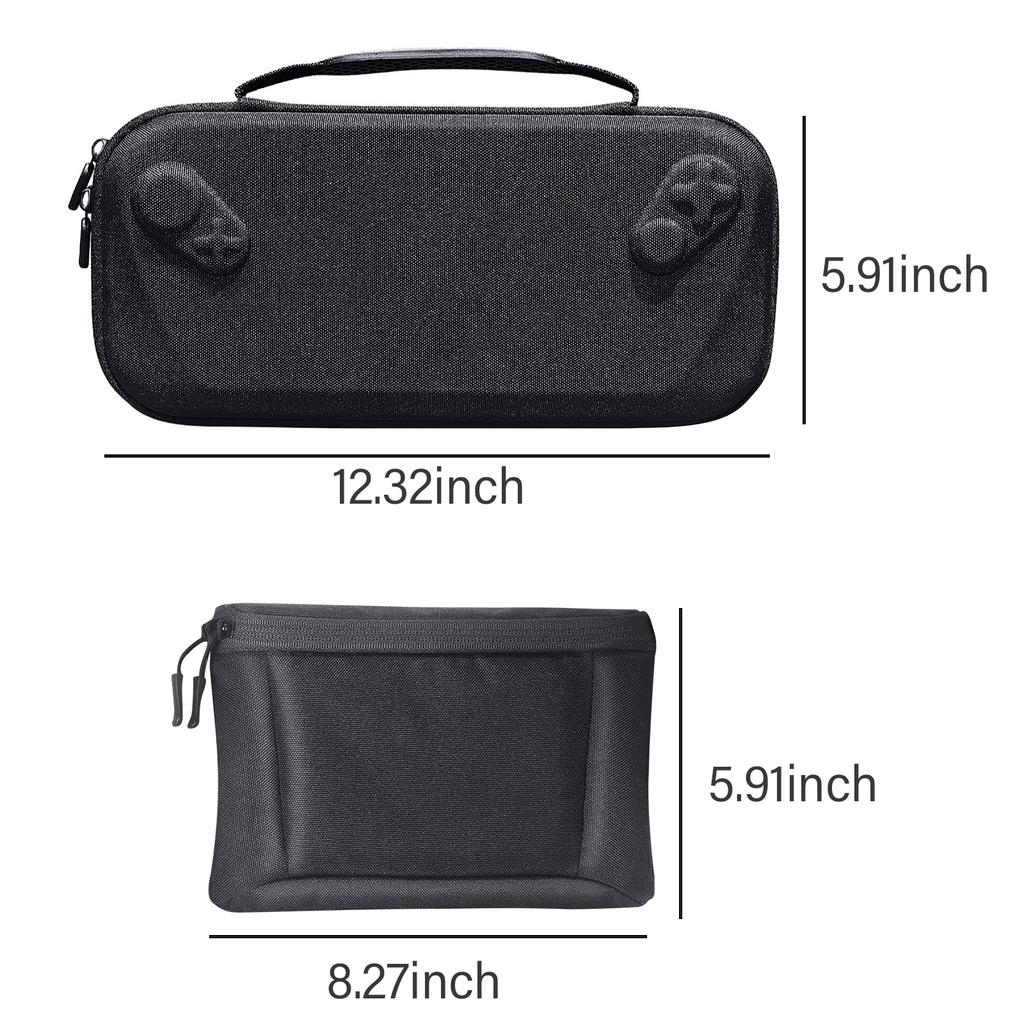 2-in-1 Abnehmbare Tragetasche für ROG Xbox Ally/X Stoßfeste Hartschale für ROG XBOX Ally/ROG XBOX Ally X Tragbare Aufbewahrungstasche