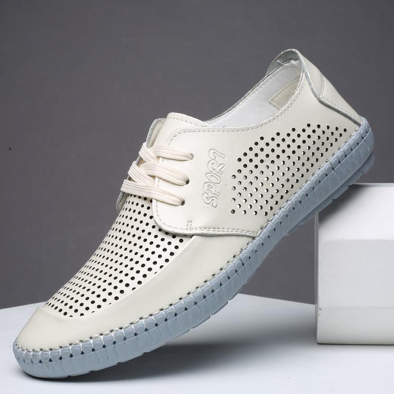 Fashion Summer British Fashion Luxury Leather Men's Loafers Designer New Soft Sole Business Men's Formal Shoes Sapatos Para Hombre
