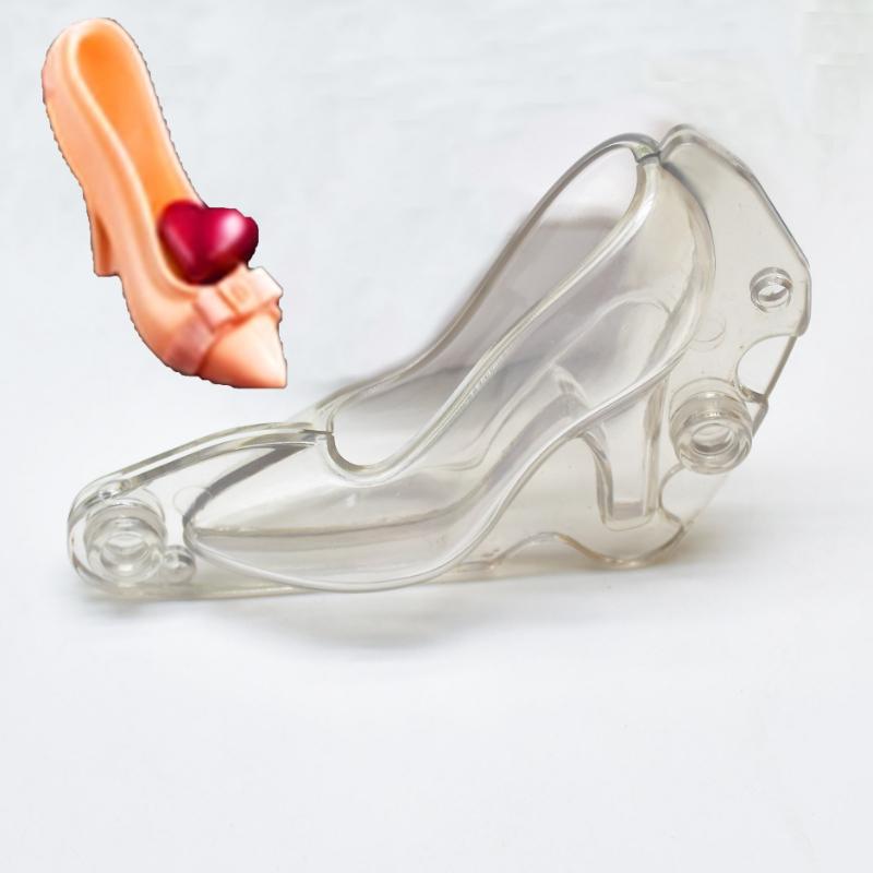 

1Pc 3D Three-dimensional Mini Women s High Heels Chocolate Mold, Ultra-light Clay Molding Mold