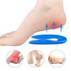 Blue U-Shaped Gel Heel Pad - Soft, Comfortable, Anti-Slip, Shock-Absorbing Insole