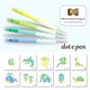 Stationery B S4541790 SUN-STAR Water-Based Marker, Dot-E-Pen, Pattern,