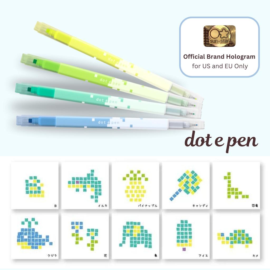 Stationery B S4541790 SUN-STAR Water-Based Marker, Dot-E-Pen, Pattern,
