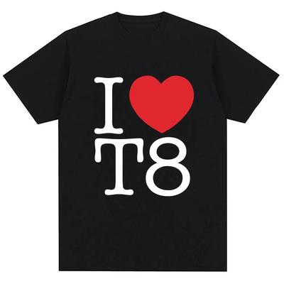 Tate Mcrae I Love T8 Fashion T Shirt Baby First Garden Short Sleeve Womens Oversized High Quality  Casual Tshirts Gifts