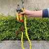 Ausziehbarer Werkzeug-Lanyard mit Schnallenband Anti-Absturz Werkzeug-Sicherungsleine Sicherheitsseil Bauwesen