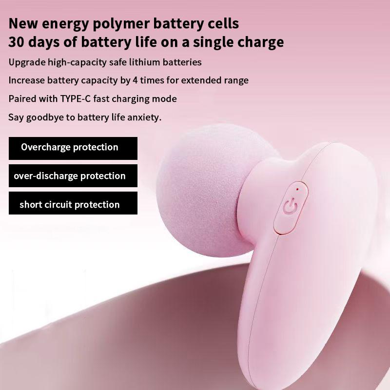 Portable Mini Electric Massage Facial Percussion Pistol Massager Body Deep Tissue Muscle Relaxation Pain Relief Body Massager