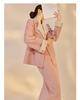 New Chinese Embroidered Wool Coat & Skirt Set - Women's NY027