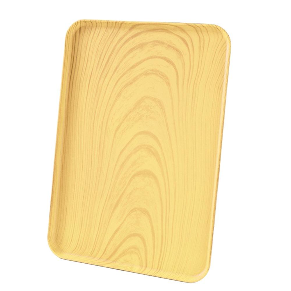 New Rectangular Pallet Plastic Nordic Style Food Bread Pan Dessert Pallet Household