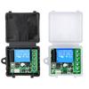 433MHz DC12V 1 Channel Wireless Relays Remote Control Switches Receiver Transmitter Remote Controller For Garage