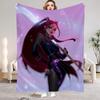Huntrix Blankets K Pop Demon Hunters Rumi Zoey Mira Soft Warm Throw Blanket Kids Living Room Couch Sofa Bed Christmas Giftsmas