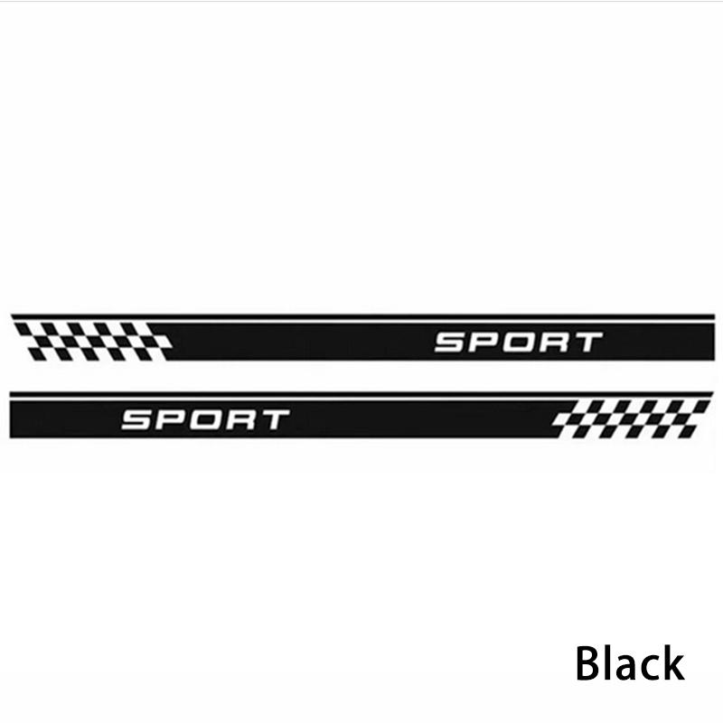 Motorcycle Sport Sticker Side Strip Skirt Auto Vinyl Door Stripes Graphics Sticker Body Side for Car Decorate Tuning Accessories