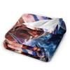 freddy krueger  Halloween Blanket  Warm Soft Funny Plush Throw Blanket For Outdoor Travel Flannel Bedspread Bed Cover