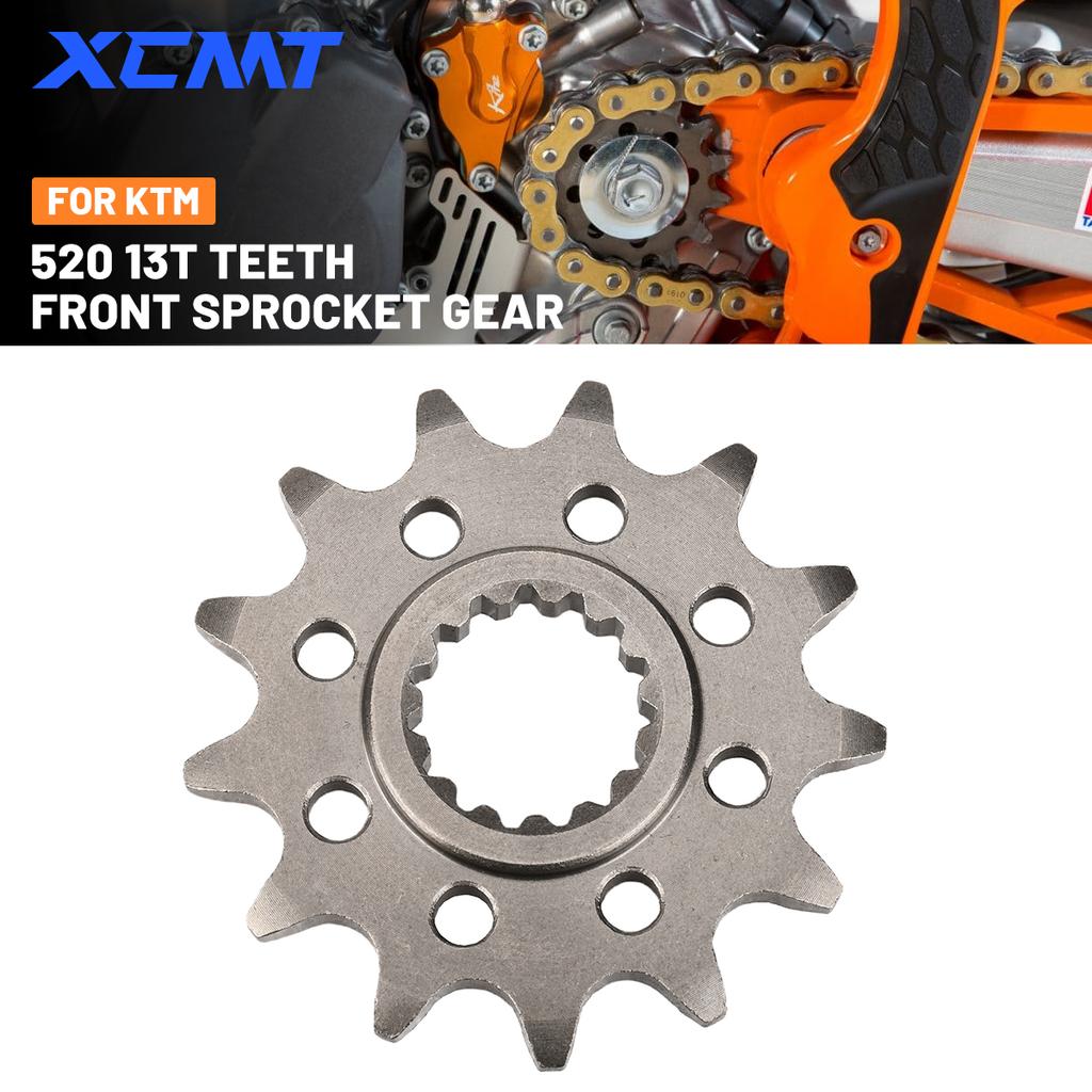 Moto Front Chain Sprocket Motorcycle Accessories 520 Chain Gear 13 Teeth For KTM SX SXF XC XCF XCW EXC MXC HUSQVARNA FC FE TC TE