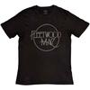 Fleetwood Mac Classic Logo T-Shirt Black New
