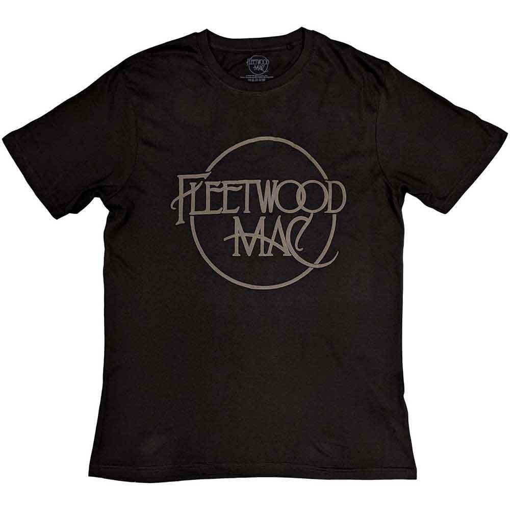 Fleetwood Mac Classic Logo T-Shirt Black New L