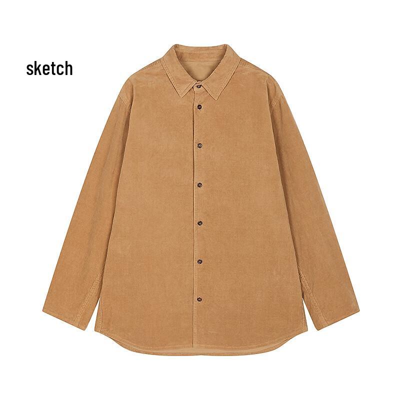 

Мужская рубашка CROQUIS свободного кроя с длинным рукавом S