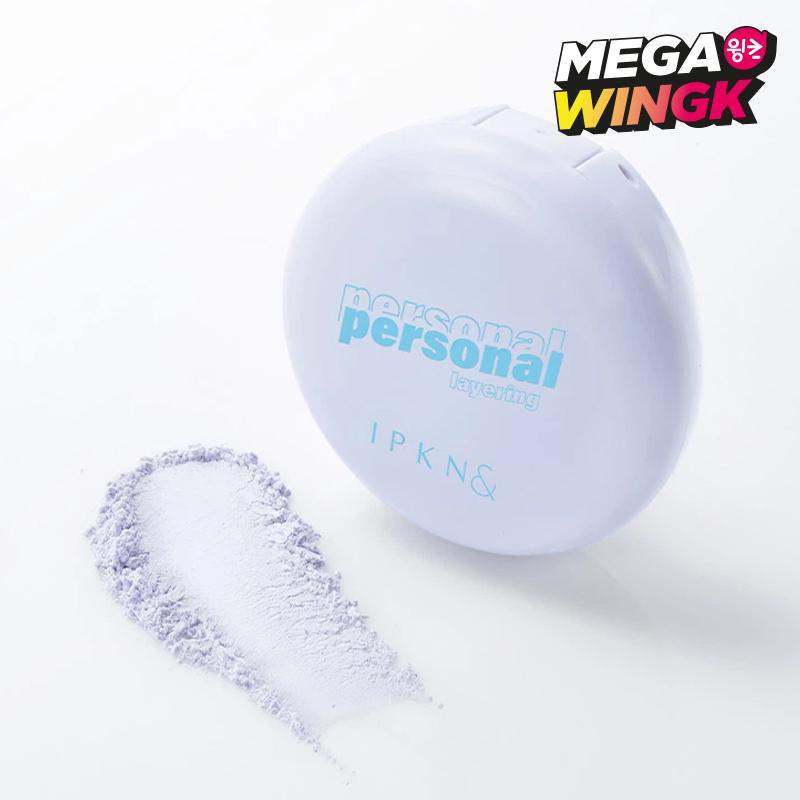 IPKN Personal Tone Correcting Blur Pact 5.5g Pore Blurring Tone Correcting Powder Pact K-Beauty