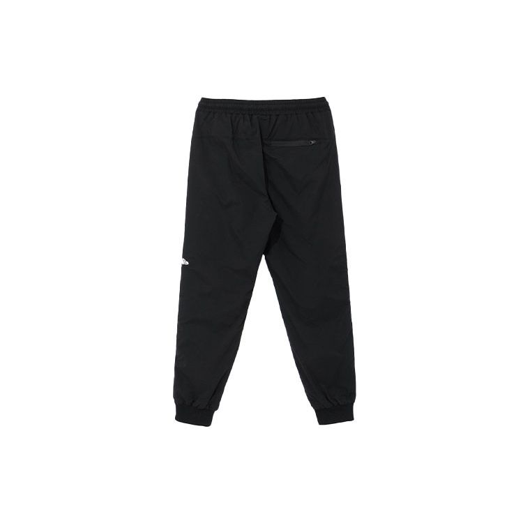 New Era SS22 Solid Color Cuffed Casual Pants Men Bottoms Black 13086451