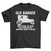 Old Banger 60 T-Shirt Mens Womens Tees Top - Funny and Nostalgic! Retro Vibes, Unisex Printed Design.