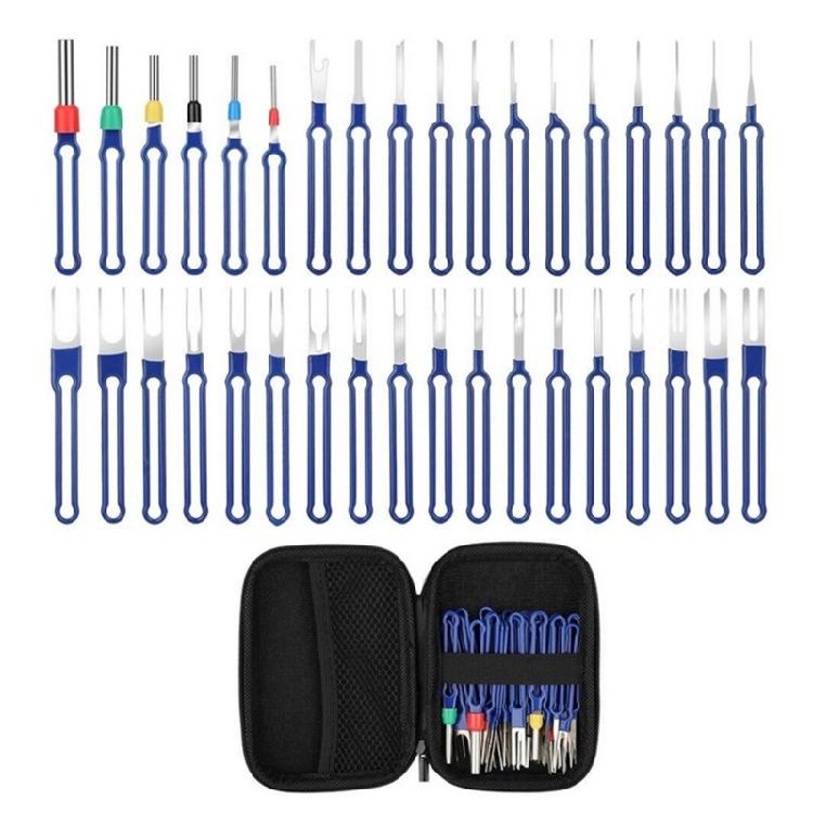 Multipurpose Automotive Terminal Removal Set, Electrical Pin Extractor Release Puller Kit Tool for Car Connector Service