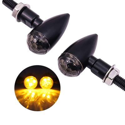 Aoling Motorcycle Turn Signal, LED Bullet Type, Motorcycle Turn Signal, 12 V, High Brightness,