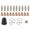 Electrodes Tips Cups Consumables fit Chicago Electric 95136 Plasma Cutter Parts