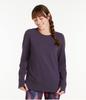 Cozy Split Hem US Fit Regular L Toffee Heather Brown 1000161754 L.L.Bean Women's L.L.Bean Sweatshirt,