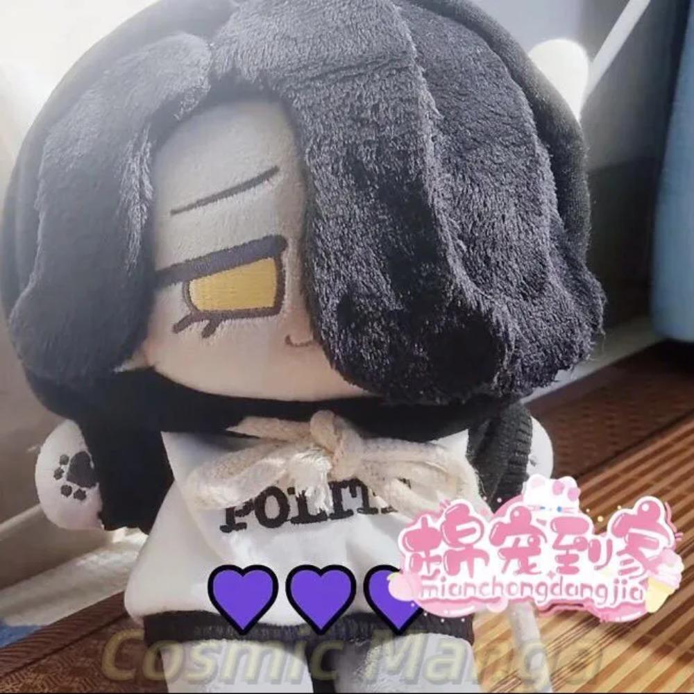 Cute Licorice Cookie 20cm Anime Sitting Posture Figure Idol Plushies Pillows Girl Birthday Gift Pillow Cosplay Gift Halloween