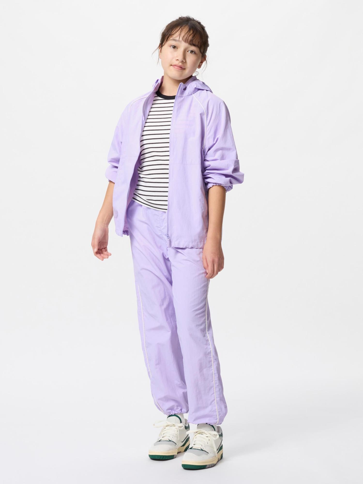 

Детские спортивные брюки-джоггеры Uniqlo Line 70 LIGHT PURPLE/KIDS 120