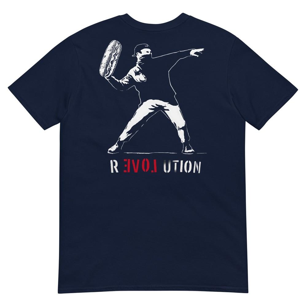 Throwing Sandwich Revolution Funny Humor Meme Tshirt (1) S