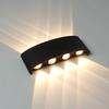 IP65 LED Wall Lamp Outdoor Waterproof Garden Lighting Aluminum AC86-265V Indoor Bedroom Living Room Stairs Wall Light  NR-184
