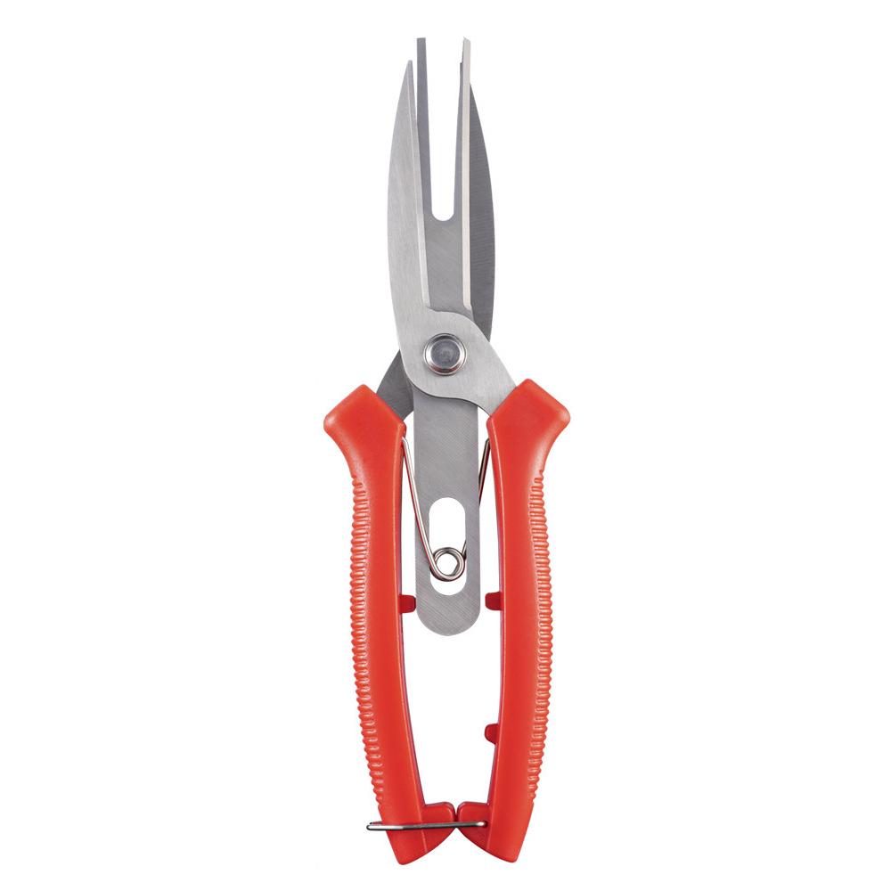 Agriculture Thinning Scissors Flowers Thinning Shears Multi-use Pruning Tools Double-port Fruit Trees Flowers Thinning Shears
