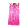 Girls Hawaiian Grass Hula Skirt Costume Set Vibrant Color Performance Dress with Flower Decor for Birthday Party Decor