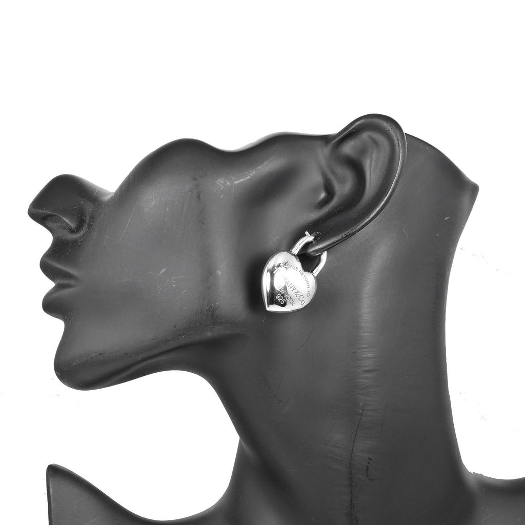 TIFFANY&Co. Return to TIFFANY&Co. Full Heart Piercing Silver925 21.82g Women Used