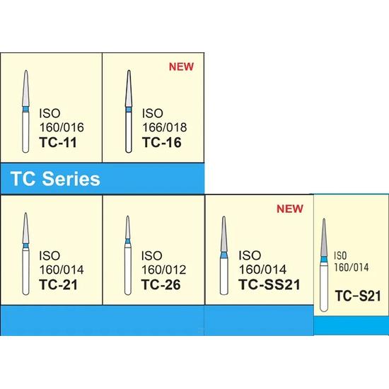 Mani Diamond Burs - Flame Ogival End / Fo Series