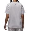 Jordan Comfortable Soft Fashionable Versatile Breathable Short Sleeve Drop Shoulder T-Shirt Women Tops Gray IB7035-051