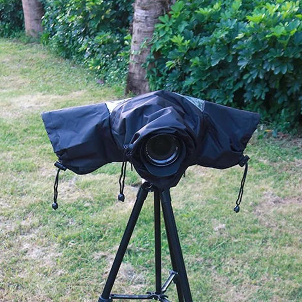 Waterproof Camera Rain Cover Raincoat Protector Portable Rainproof Accessories for Canon Nikon Sony Panasonic Fuji DSLR Camera