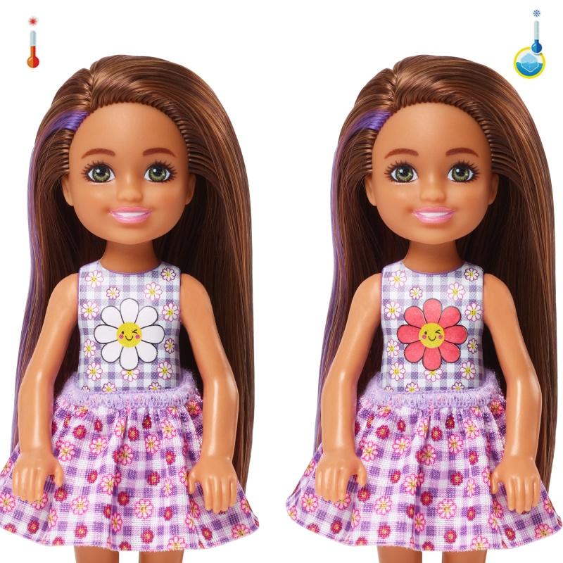 BARBIE Color Reveal Lalka Chelsea Piknik Niespodzianka MATTEL 