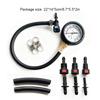 Fuel Pressure Test Kit Fuel Pressure Gauge - 0-100PSI Fuel Injection Pump Pressure Tester Gauge Kit for Car, Motorcycle, Truck