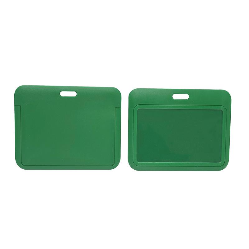 Cartoon-Colored ABS Plastic Slide-In Badge Holder for ID Cards