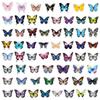 120 Bunte Schmetterling Graffiti Aufkleber Gepäck Skateboard Computer Laptop Wasserdichte Aufkleber