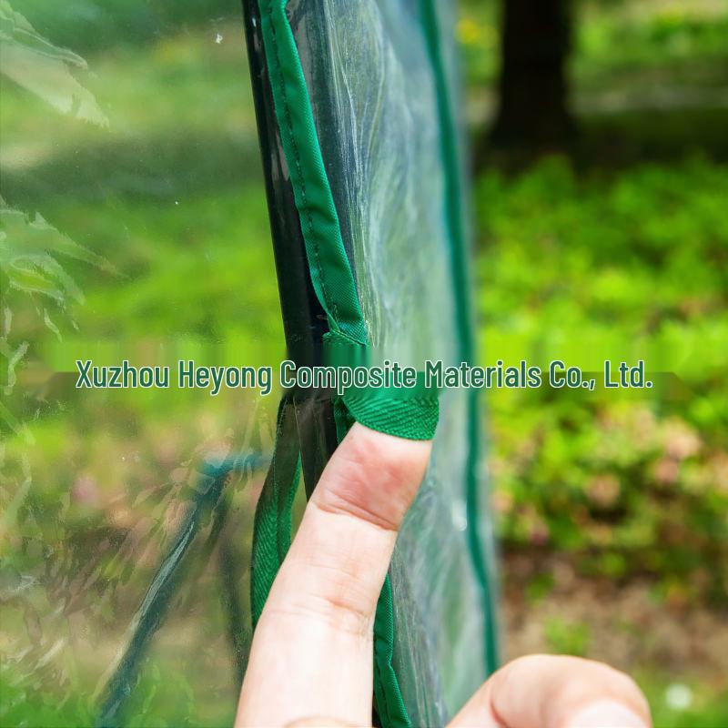 Complete Greenhouse Cover Set: Green Mesh & Transparent PVC Covers for Garden Accessories