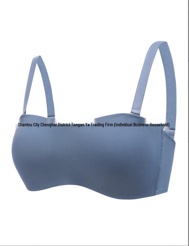 Bandeau Anti-Dérapant Sans Bretelles Exclusif Transfrontalier: Soutien-gorge sans fil, invisible et sans coutures