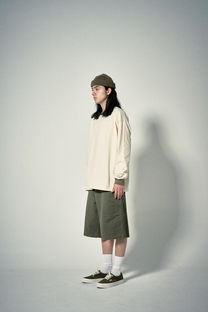 HISHANDER Military P44 Wide Shorts [Vintage Olive]
