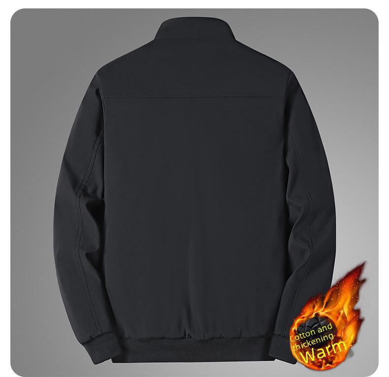 Men's Winter Jacket 2022: Warm Cotton Coat for Middle-aged and Elderly