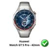 Screen Protector for Huawei Watch GT 5 Pro - 42mm [6 Pack] Ultra Thin Resistant Protective Plastic Film Phonillico